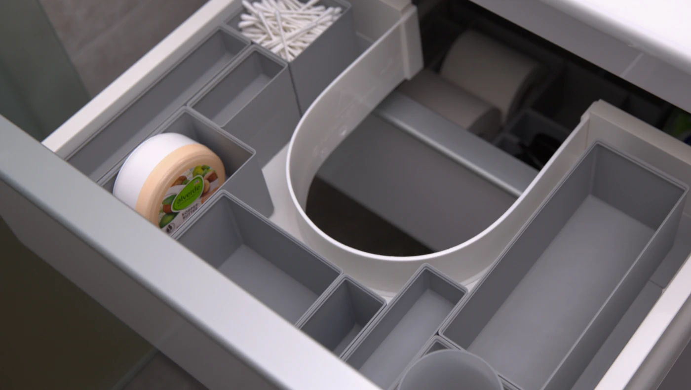 Bild von einem Schubladeneinsatz.