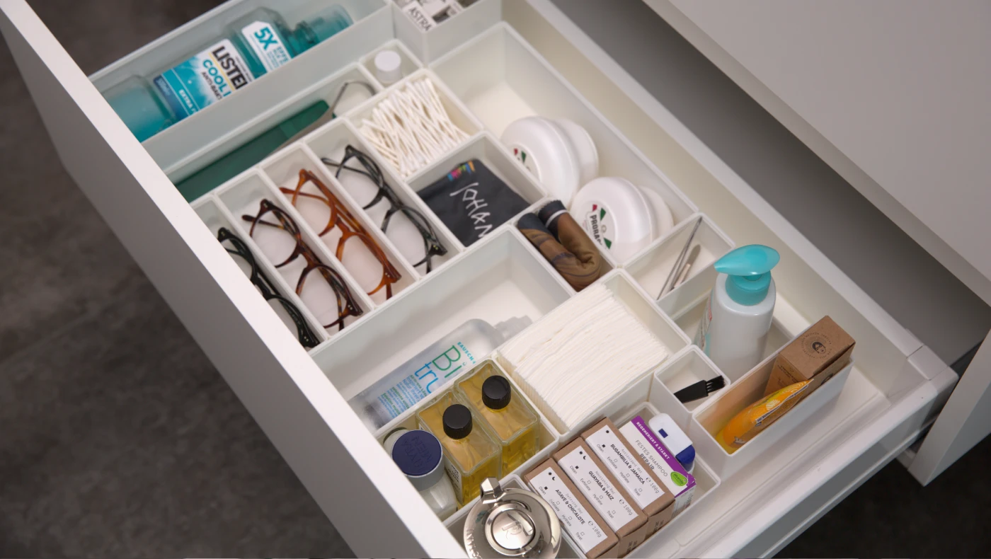 Bild von einem Schubladeneinsatz.