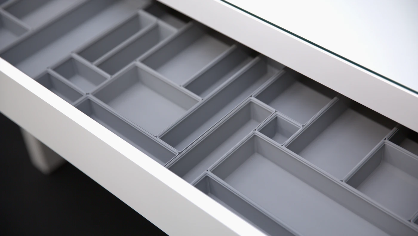 Bild von einem Schubladeneinsatz.